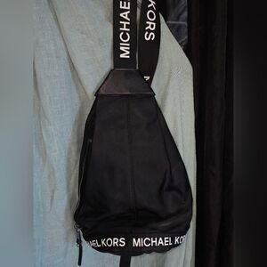 Michael Kors Black Belt Bag